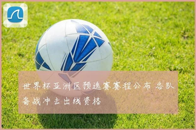 世界杯亚洲区预选赛赛程公布 各队备战冲击出线资格
