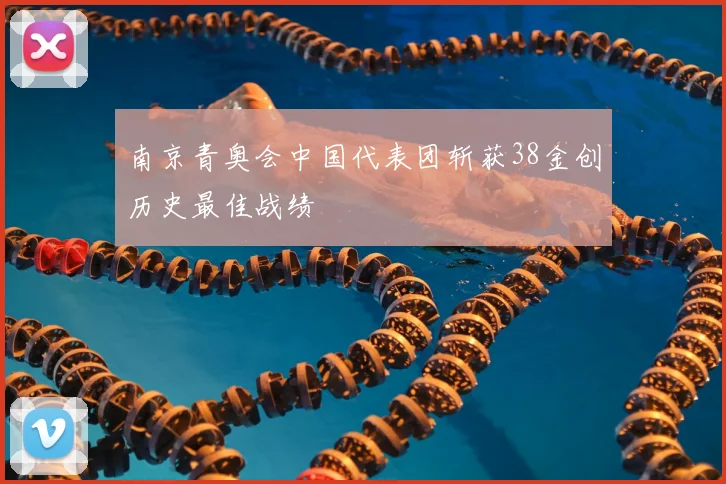 南京青奥会中国代表团斩获38金创历史最佳战绩